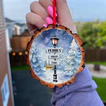 Load image into Gallery viewer, Family Wood Slice Ornament
