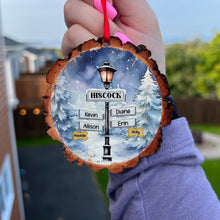 Load image into Gallery viewer, Family Wood Slice Ornament
