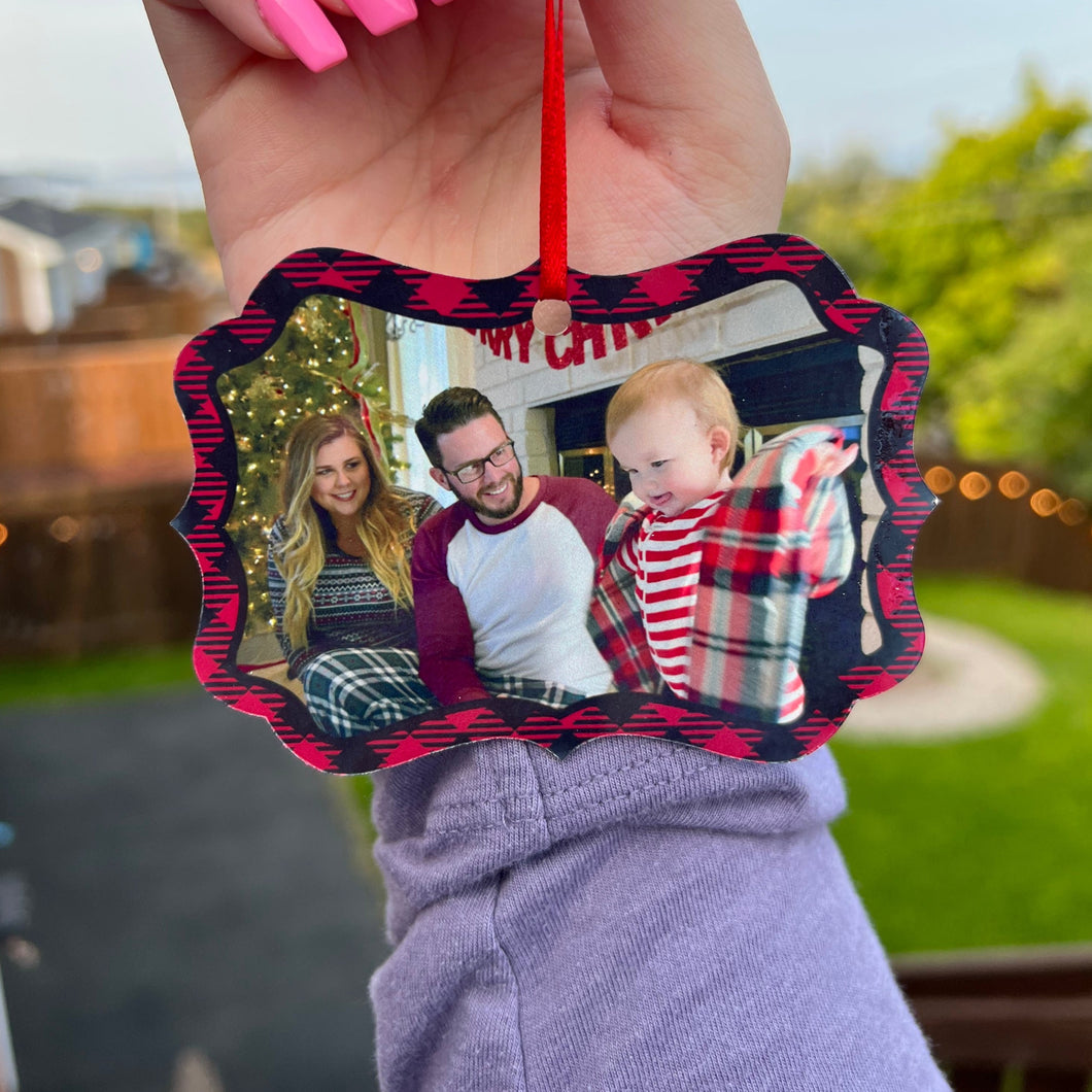 Custom Image Ornament Option 2