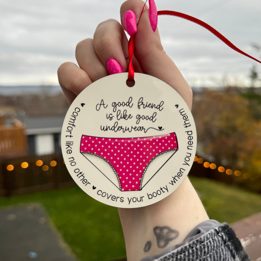 Good Friend Ornament Option 2