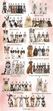 Load image into Gallery viewer, Digital Design Dog Paw Print Ornament
