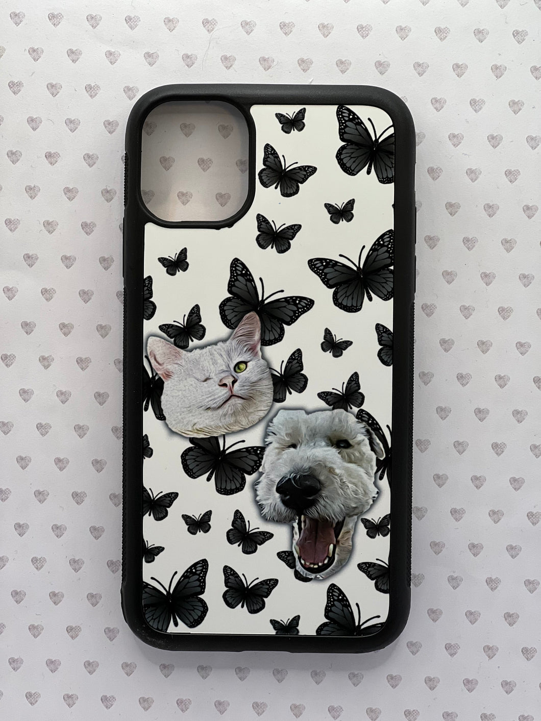 Butterfly Background Pet Case