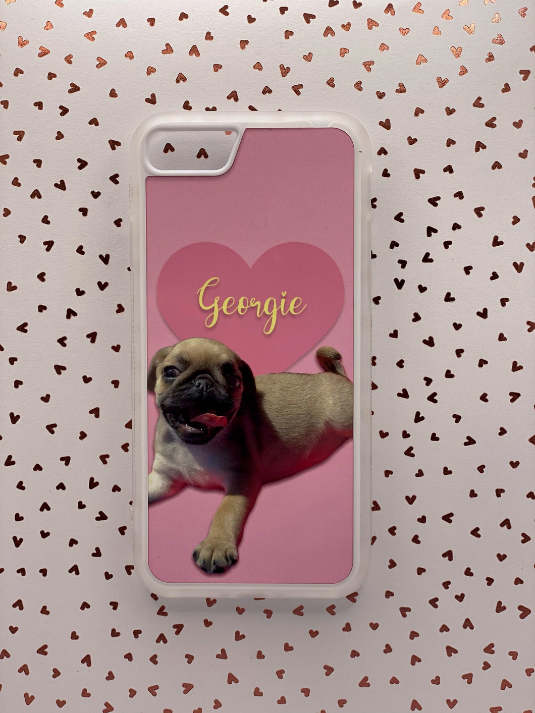 Solid Background Pet Case