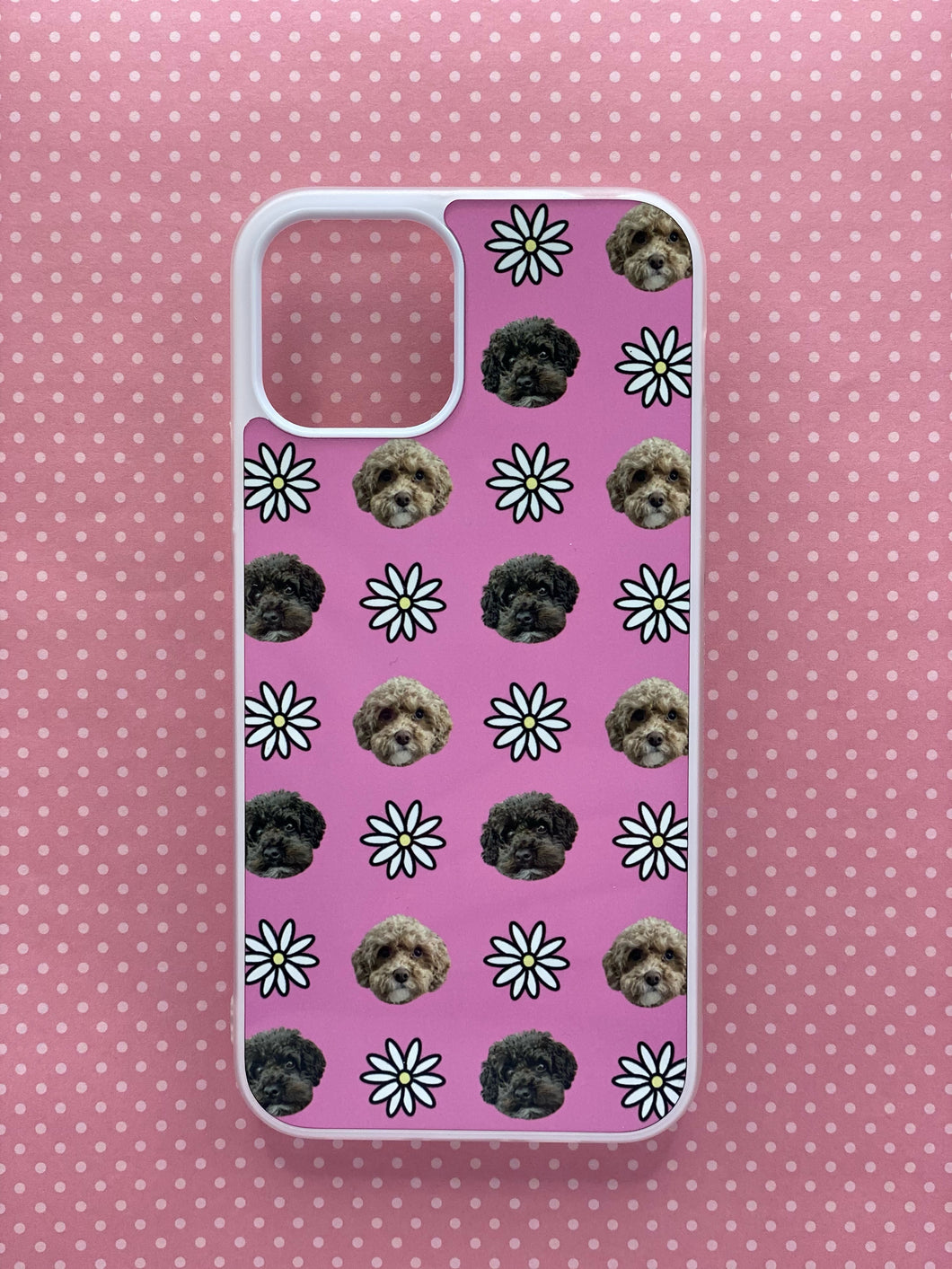Custom Daisy Print Pattern Case