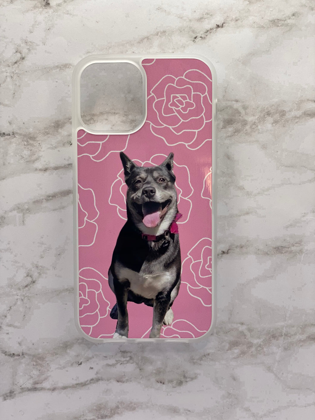 Rose Background Pet Case