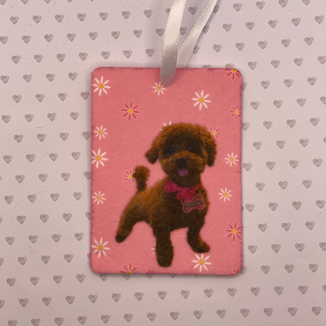 Custom Pet Air Freshener