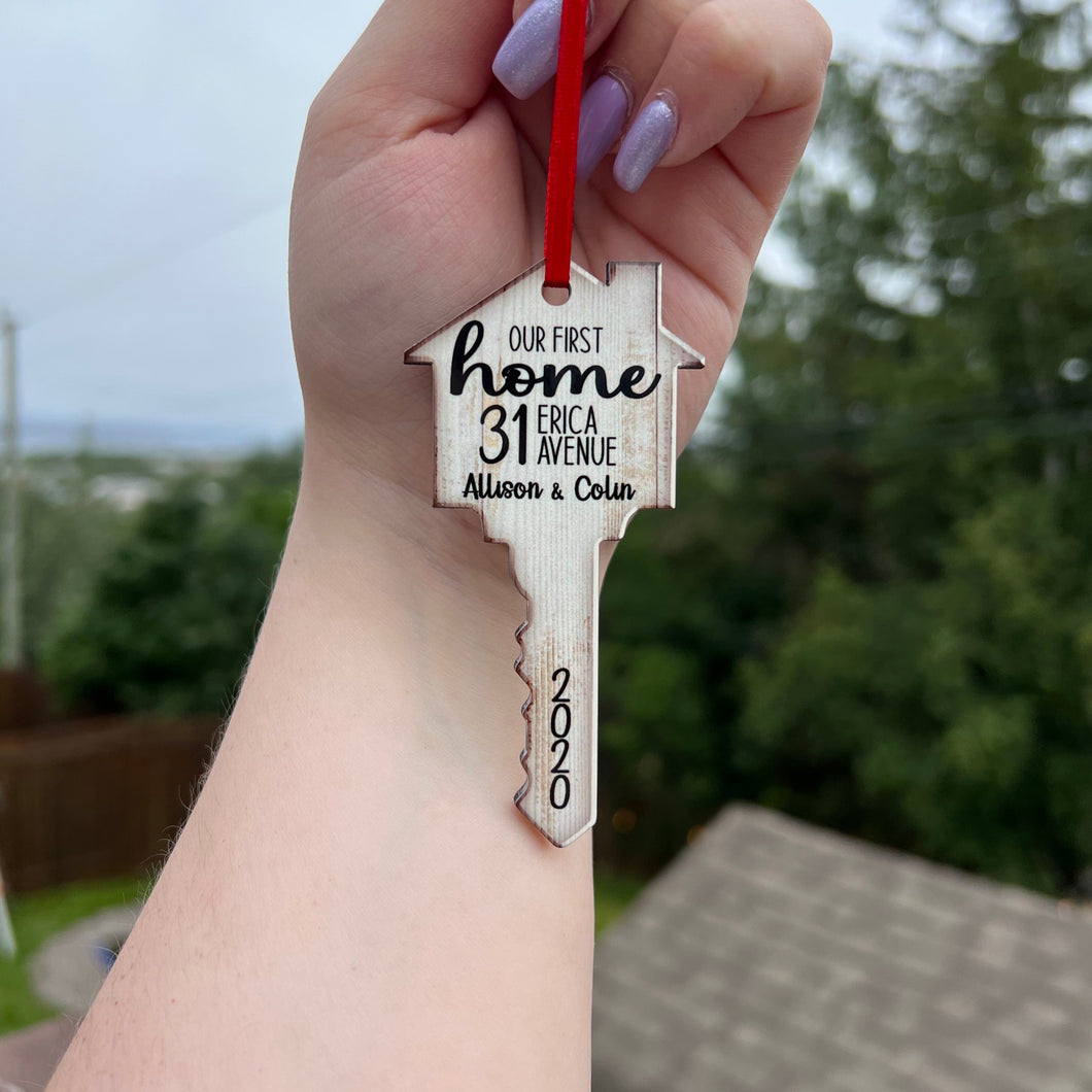 Our/My First Home Ornament
