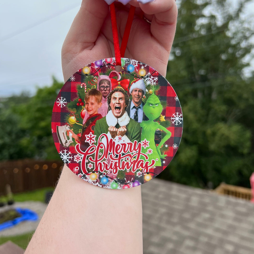 Merry Christmas Movie Character Ornament