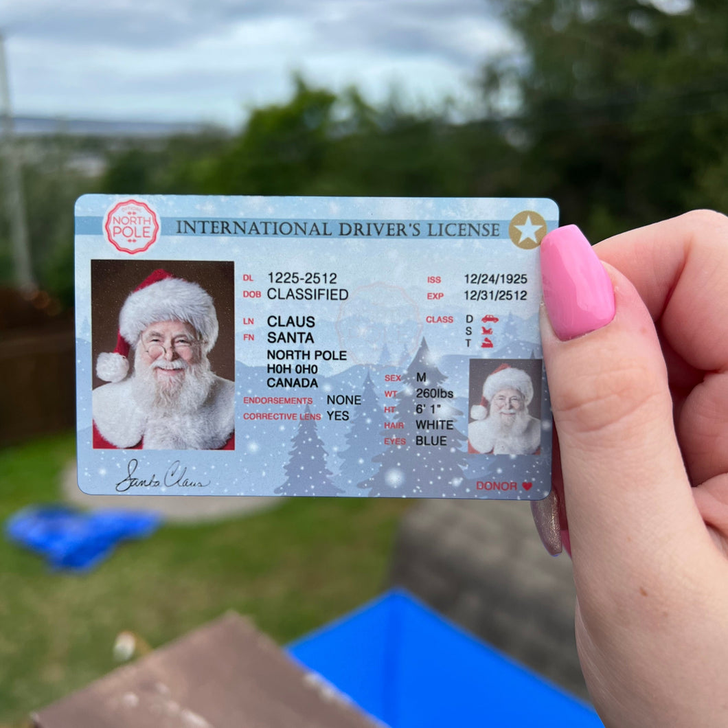Santa Lost License - Canadian