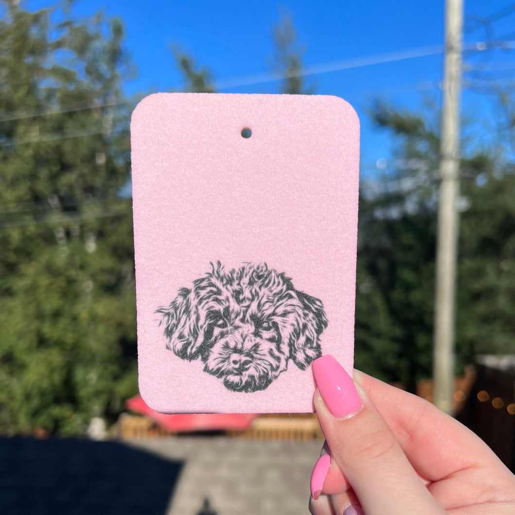 Minimalist Custom Pet Air Freshener