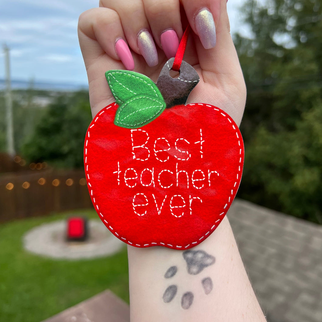 Best Teacher Ever Ornament