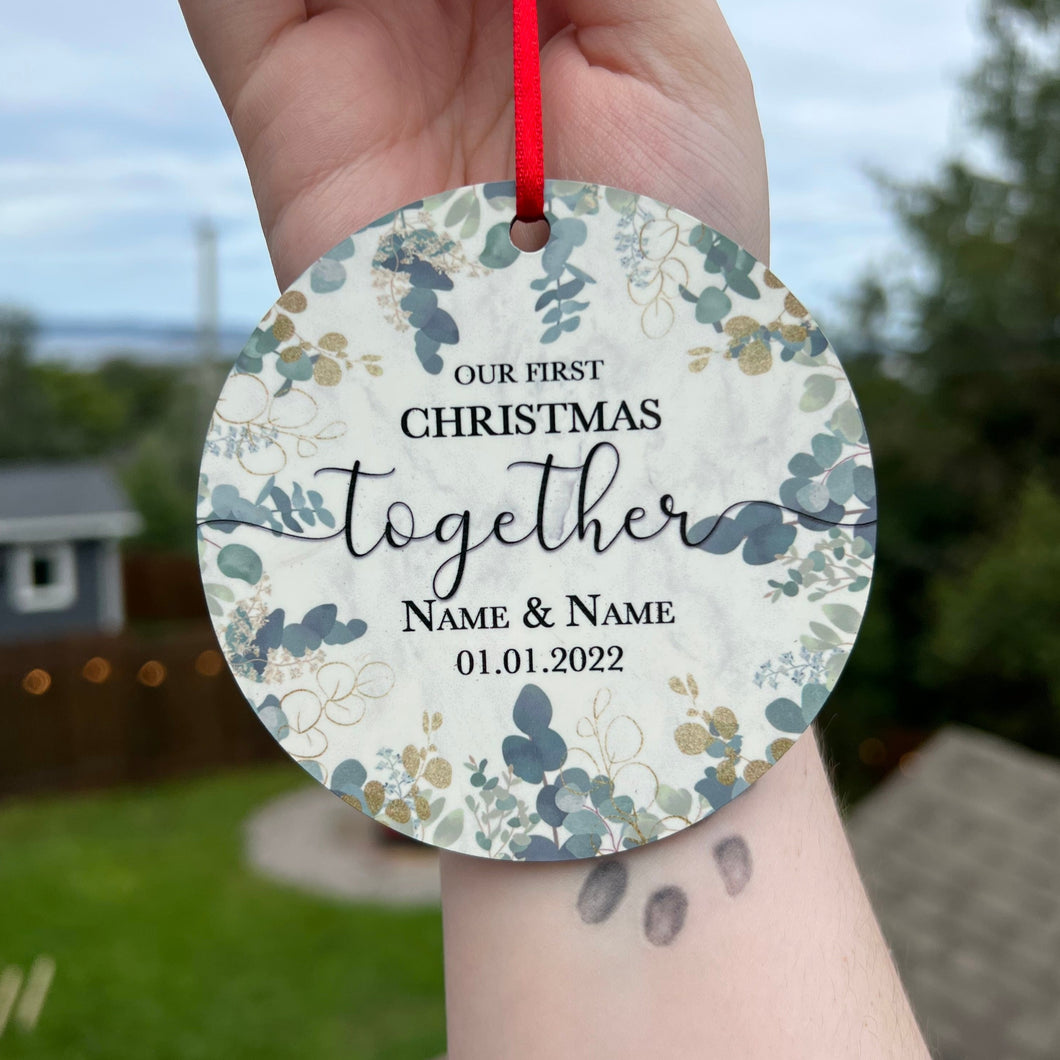 First Christmas Together Ornament