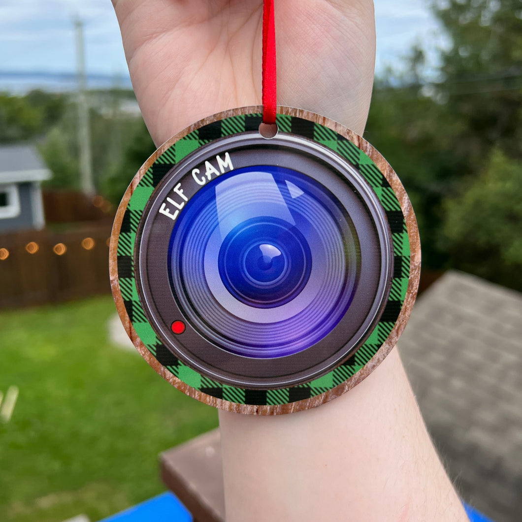 Elf Cam Ornament