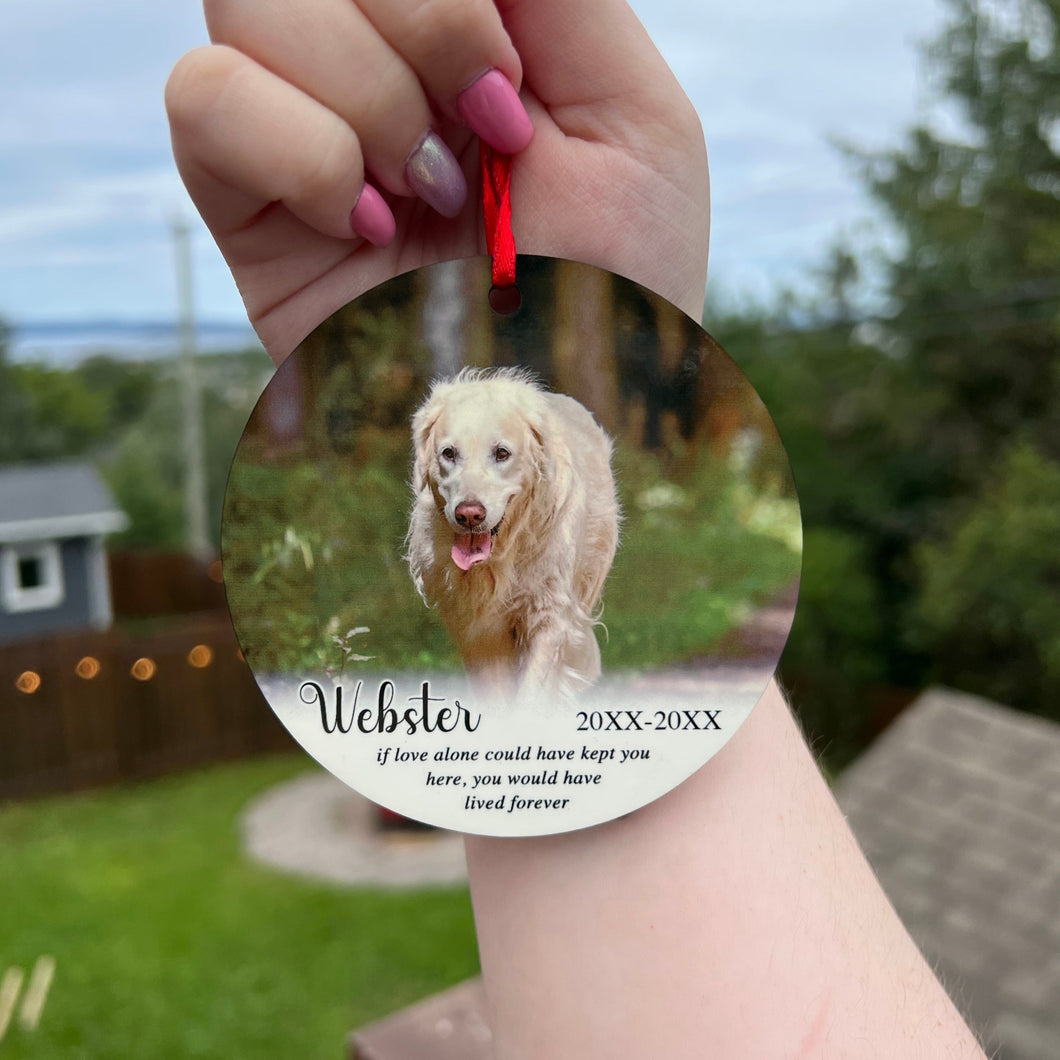 Pet Memorial Ornament