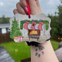 Load image into Gallery viewer, Fireplace Family Ornament
