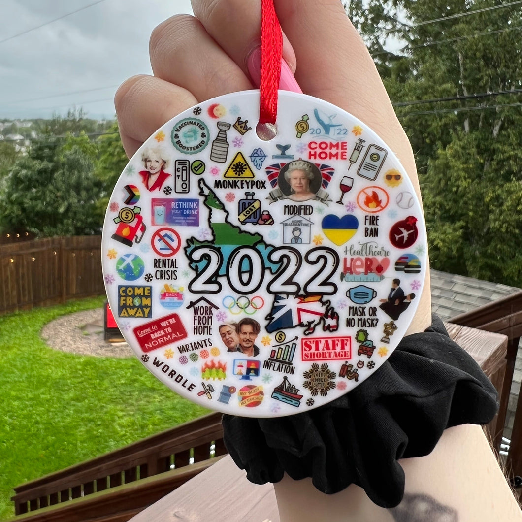 2022 Yearly Ornament
